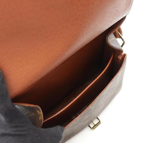 LOUIS VUITTON Brown Monogram Leather Shoulder Bag - Picture 3 of 9